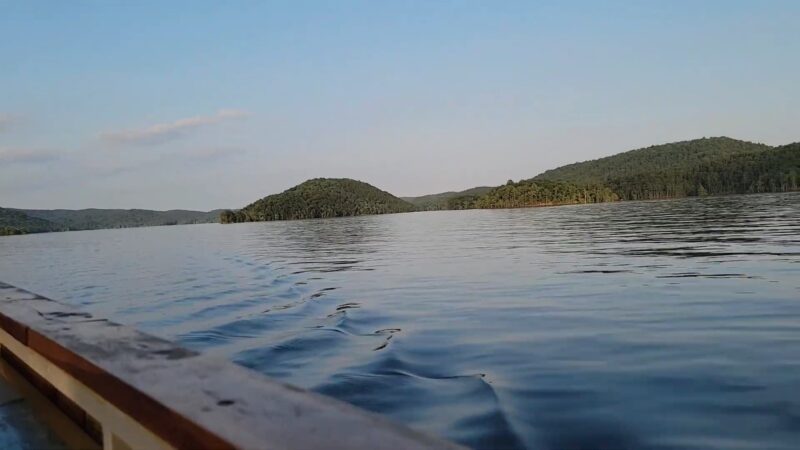 Broken Bow Lake boat